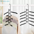Hot！Multi-Tier Hanging Closet Hanger With Hooks Space-Saving Organizer For Closet Coats Shirts Dresses Jackets Hanging Storage