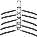 New Multi-Tier Hanging Closet Hanger With Hooks Space-Saving Organizer For Closet Coats Shirts Dresses Jackets Hanging Storage